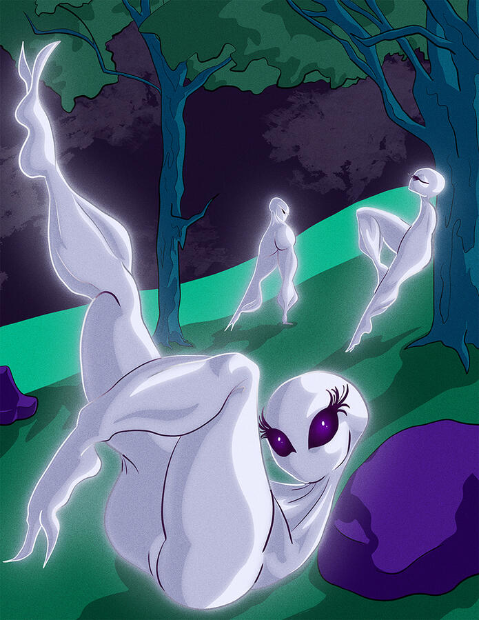 Cryptid Pinup 5: Fresno Nightcrawler Cryptid Pinup 5: Fresno Nightcrawler