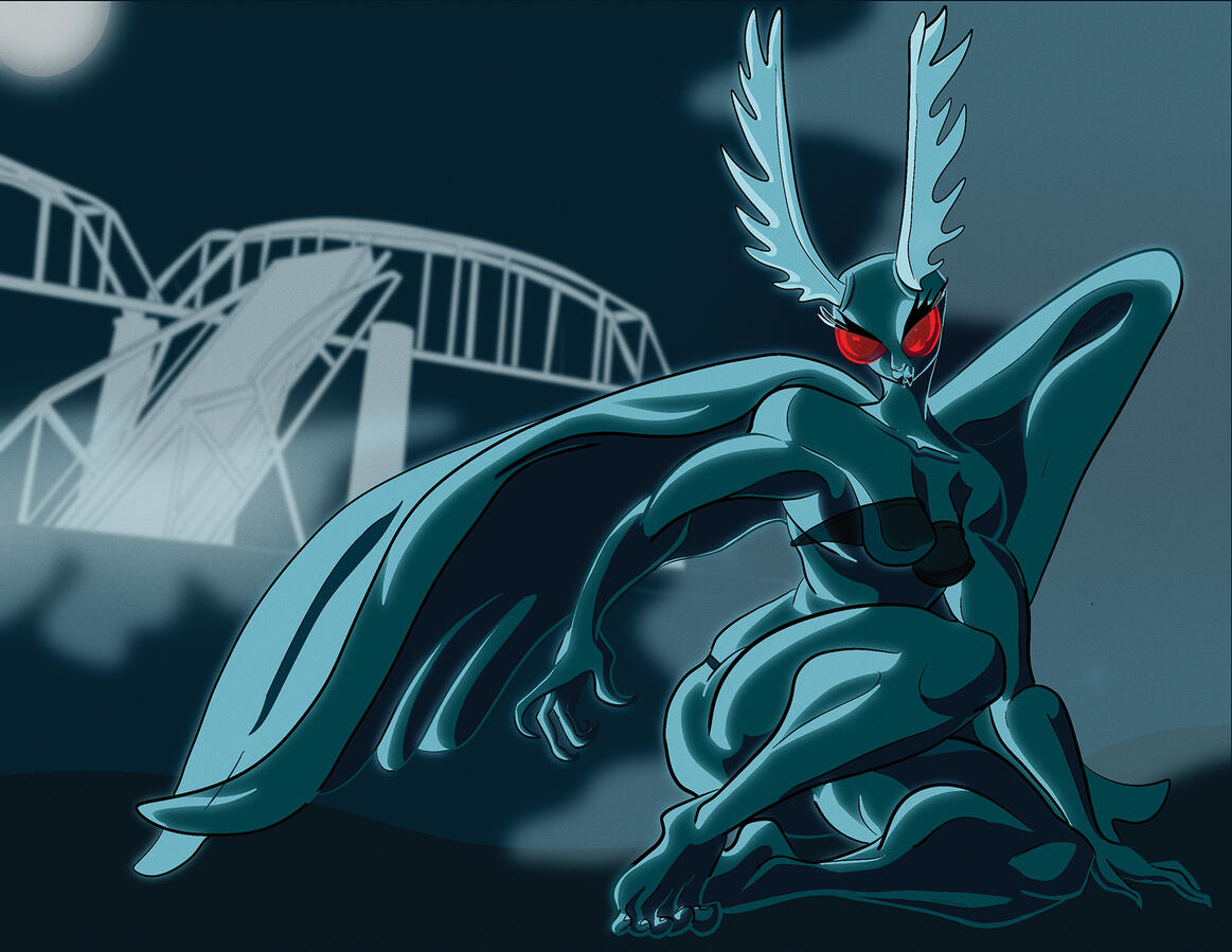 Cryptid Pinup 2: Mothman Cryptid Pinup 2: Mothman