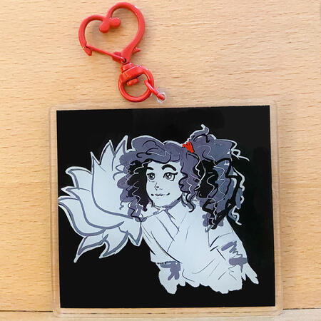 Double-Sided White/Black Lotus SVSSS Front