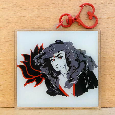 Double-Sided White/Black Lotus SVSSS Back